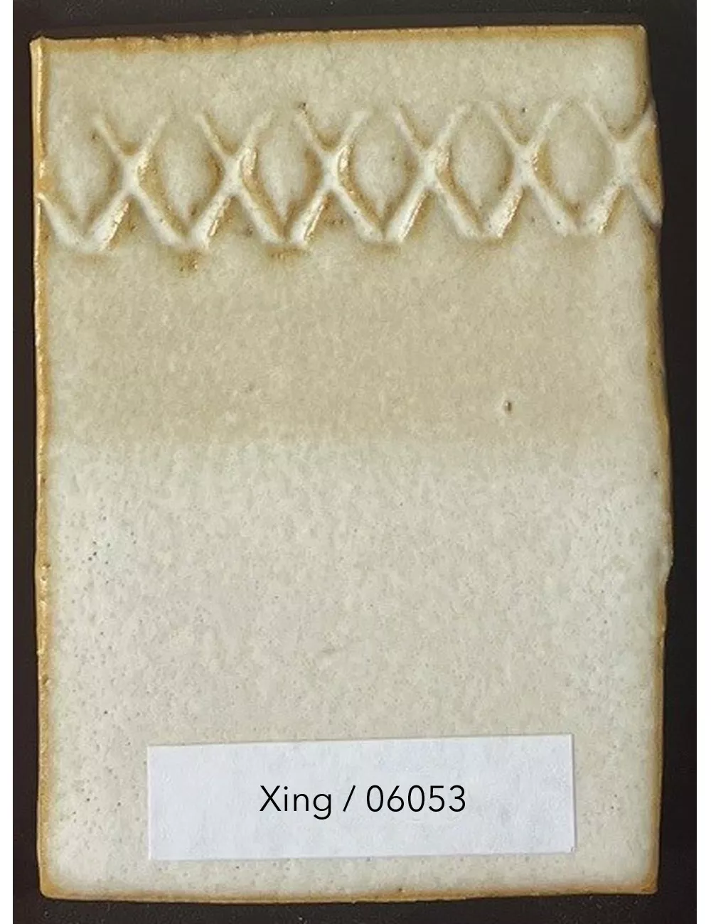ÉMAIL GRÈS & PORCELAINE SANS PLOMB OPAQUE BLANC MAT 06053