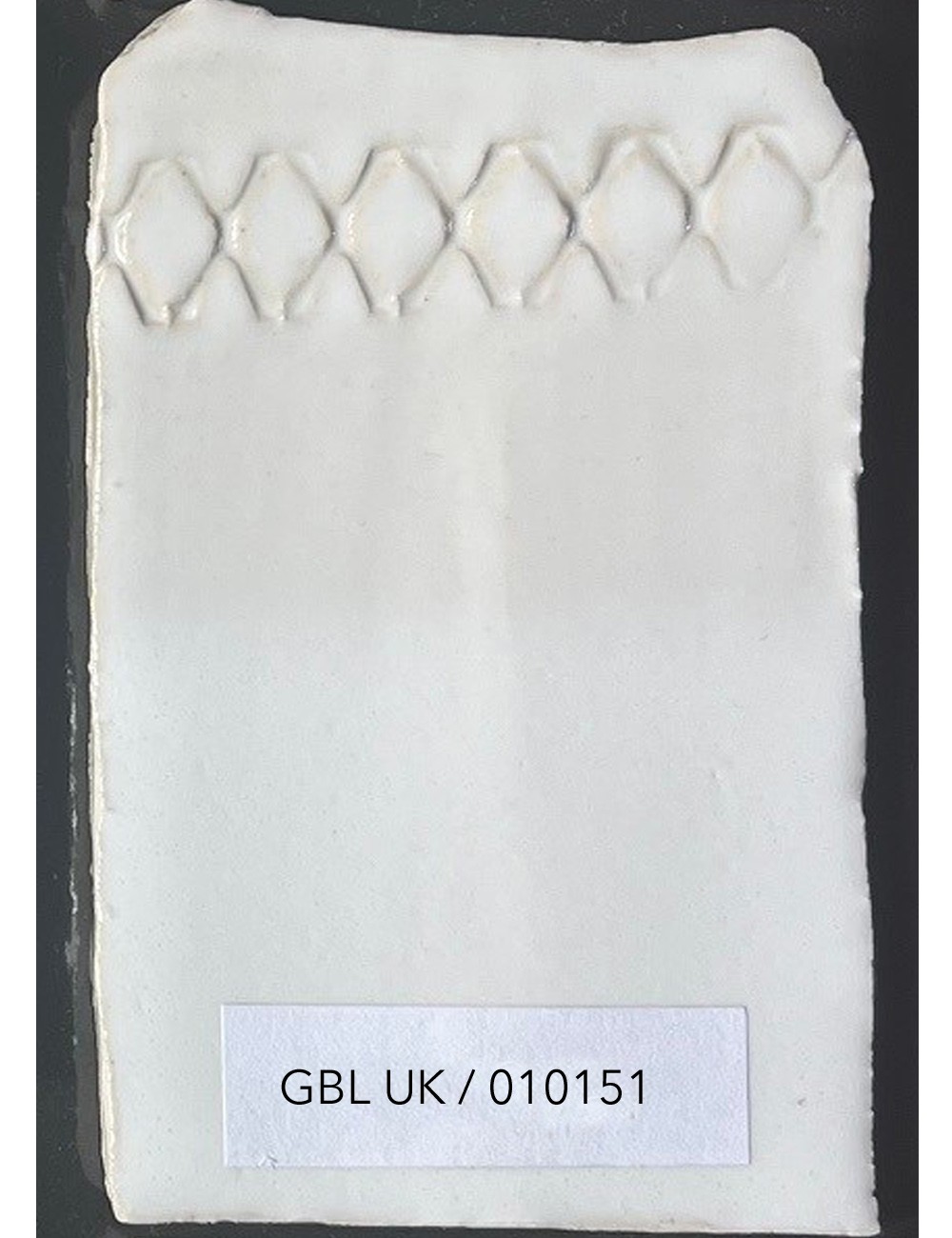 ÉMAIL GRÈS & PORCELAINE SANS PLOMB BLANC LAITEUX 010151