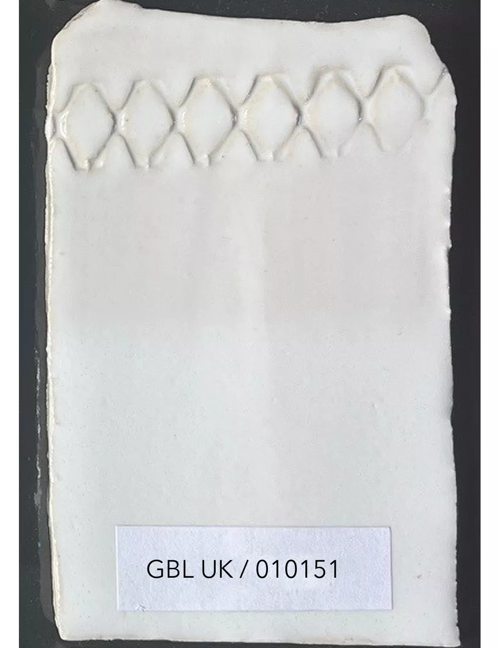 ÉMAIL GRÈS & PORCELAINE SANS PLOMB BLANC LAITEUX 010151