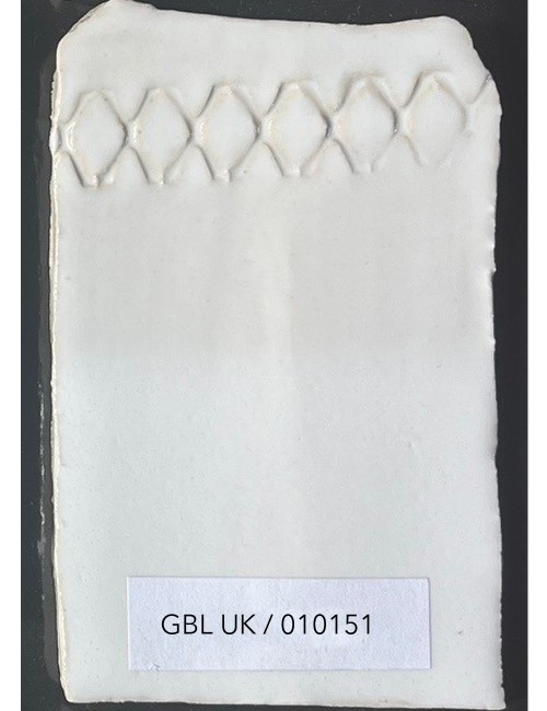 ÉMAIL GRÈS & PORCELAINE SANS PLOMB BLANC LAITEUX 010151