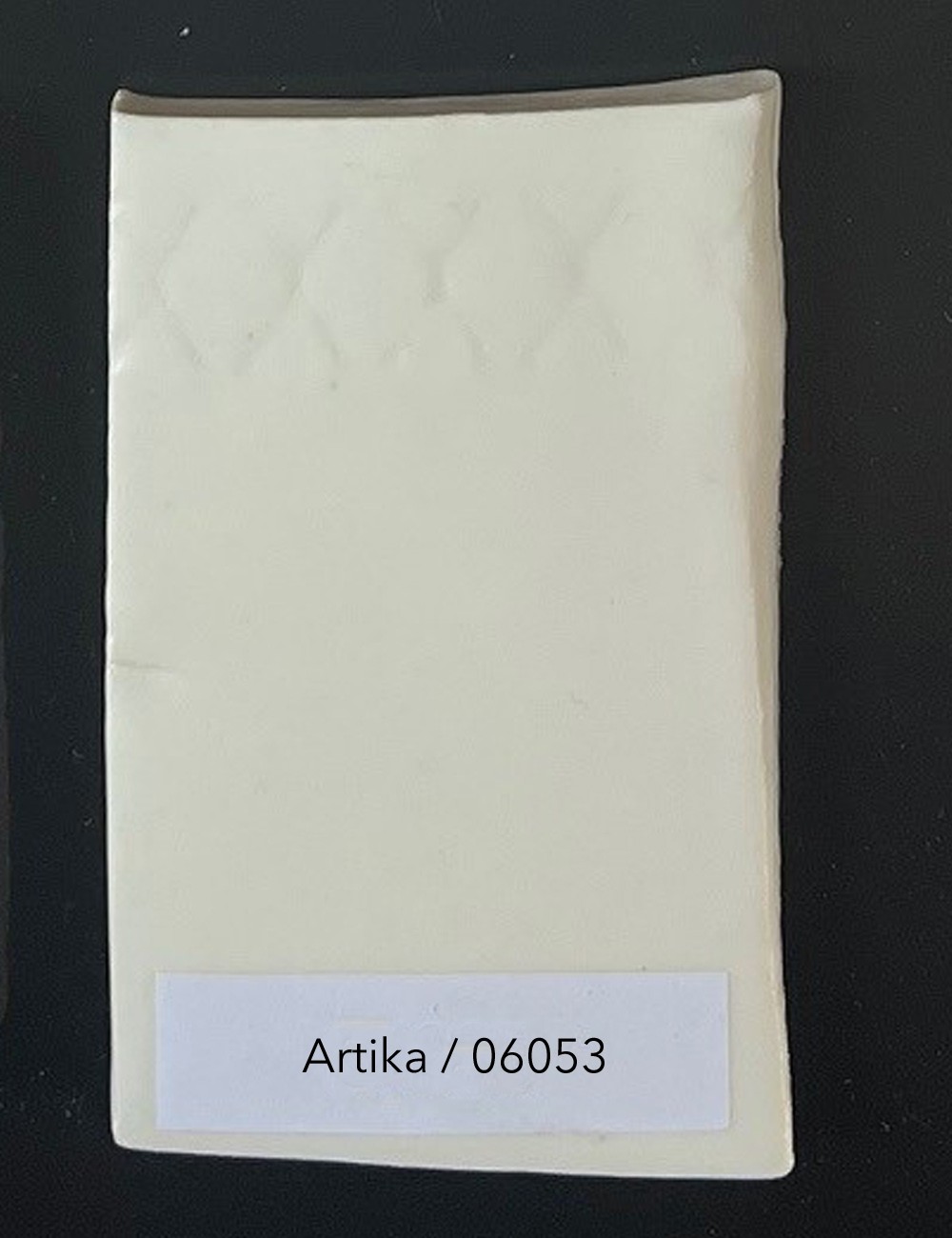 ÉMAIL GRÈS & PORCELAINE SANS PLOMB OPAQUE BLANC MAT 06053