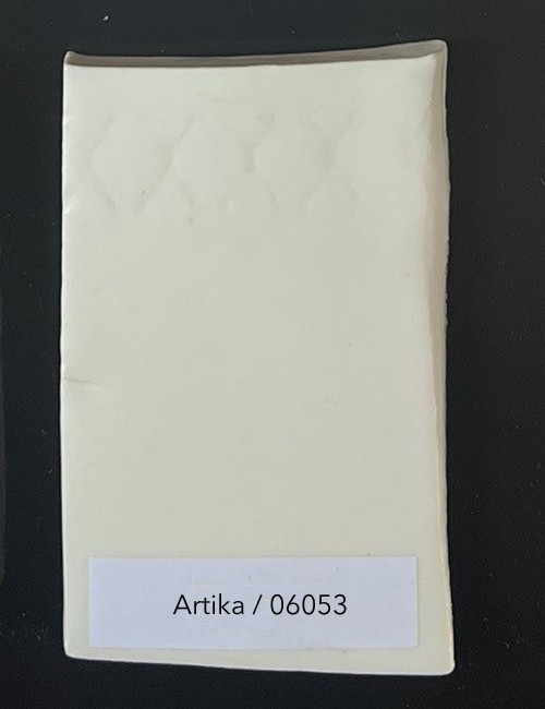 ÉMAIL GRÈS & PORCELAINE SANS PLOMB OPAQUE BLANC MAT 06053