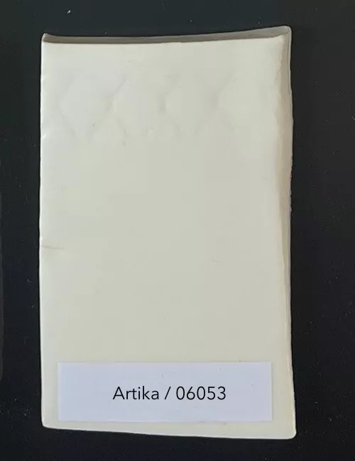 ÉMAIL GRÈS & PORCELAINE SANS PLOMB OPAQUE BLANC MAT 06053