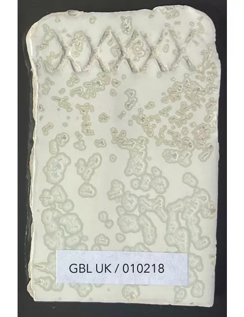 ÉMAIL GRÈS & PORCELAINE SANS PLOMB BLANC NACRÉ 010218