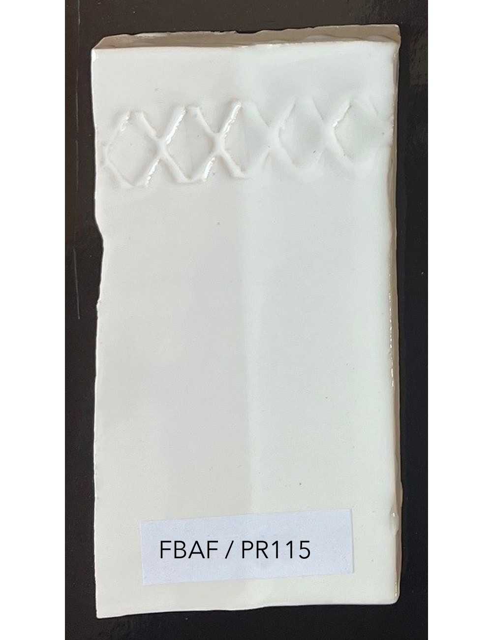 ÉMAIL FAÏENCE OPAQUE SANS PLOMB BRILLANT BLANC PR115
