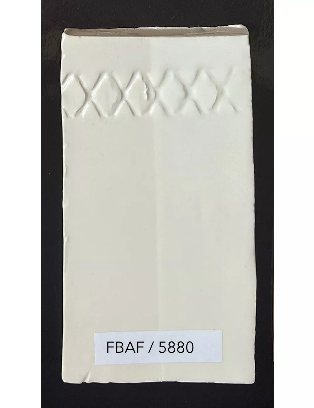 ÉMAIL FAÏENCE OPAQUE BLANC MAT 5880