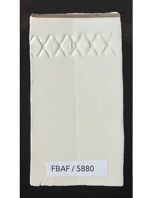 ÉMAIL FAÏENCE OPAQUE BLANC MAT 5880