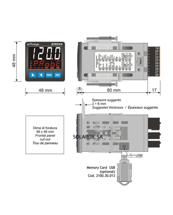 INDICATEUR NUMERIQUE ATR 244 ABC