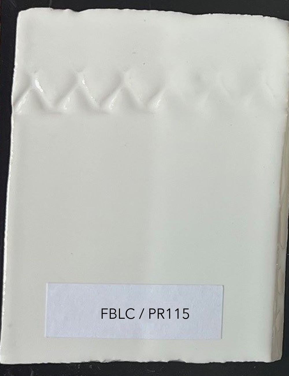 ÉMAIL FAÏENCE OPAQUE SANS PLOMB BRILLANT BLANC PR115