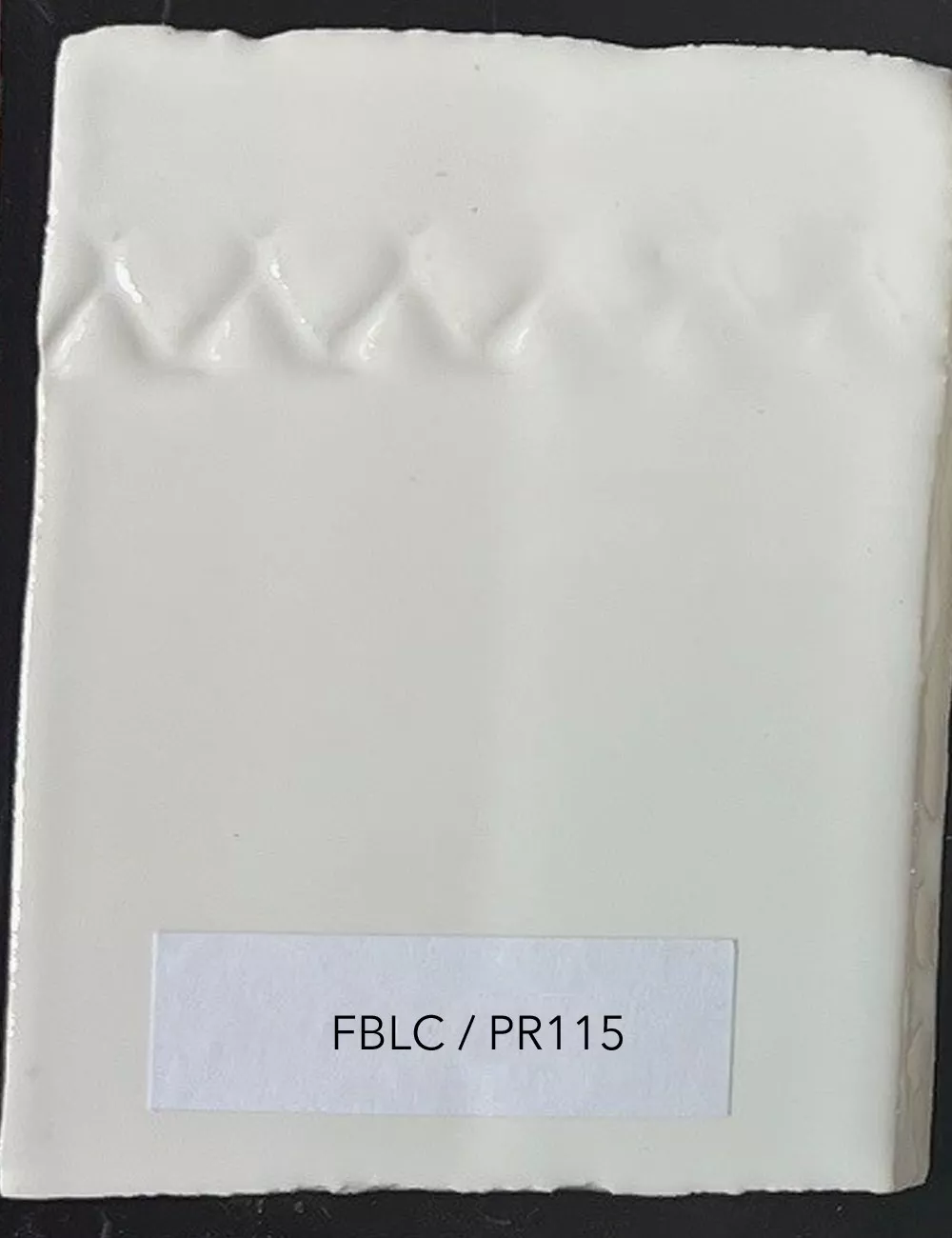 ÉMAIL FAÏENCE OPAQUE SANS PLOMB BRILLANT BLANC PR115
