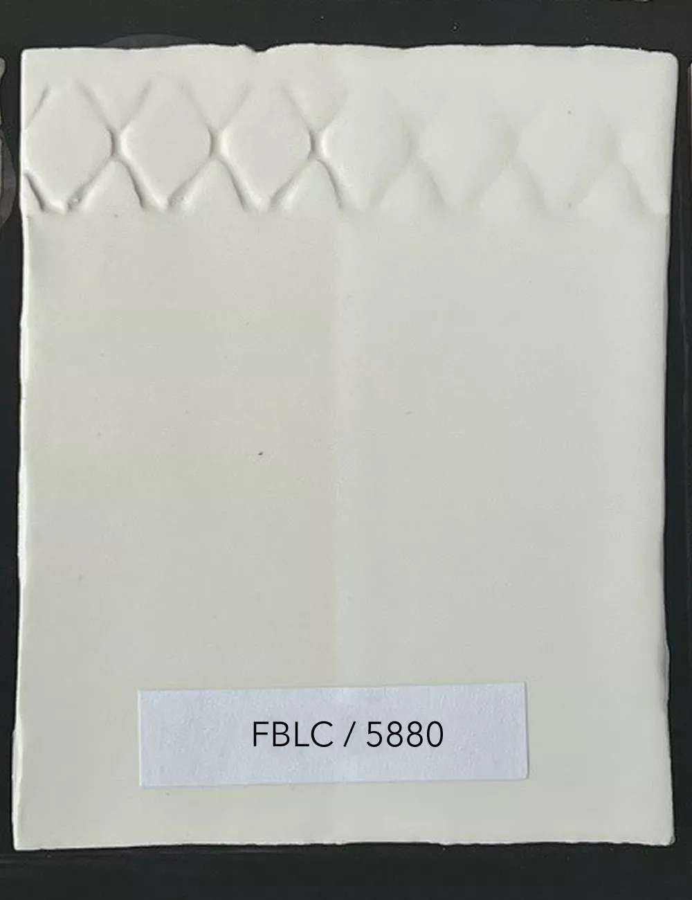ÉMAIL FAÏENCE OPAQUE BLANC MAT 5880