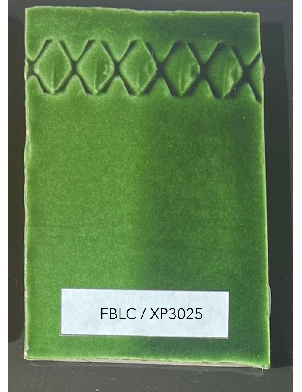 ÉMAIL FAÏENCE TRANSPARENT SANS PLOMB BRILLANT VERT XP3025
