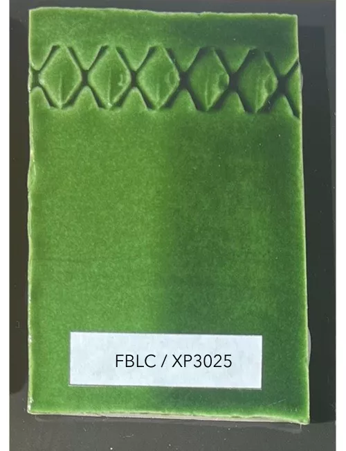 ÉMAIL FAÏENCE TRANSPARENT SANS PLOMB BRILLANT VERT XP3025