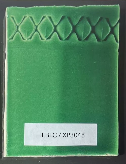 ÉMAIL FAÏENCE TRANSPARENT SANS PLOMB BRILLANT VERT DE CUIVRE XP3048
