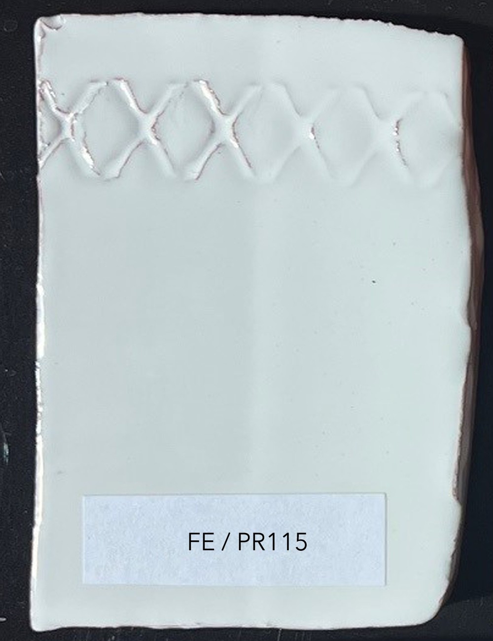 ÉMAIL FAÏENCE OPAQUE SANS PLOMB BRILLANT BLANC PR115