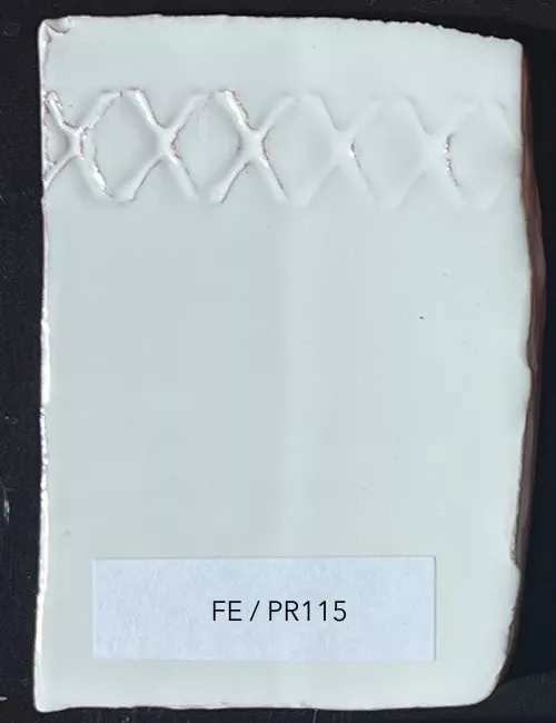 ÉMAIL FAÏENCE OPAQUE SANS PLOMB BRILLANT BLANC PR115