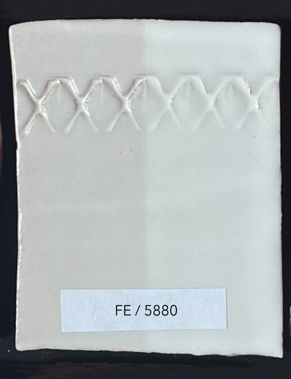ÉMAIL FAÏENCE OPAQUE BLANC MAT 5880