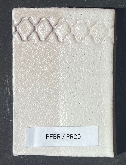 ÉMAIL FAÏENCE OPAQUE SANS PLOMB MAT BLANC PR20/N