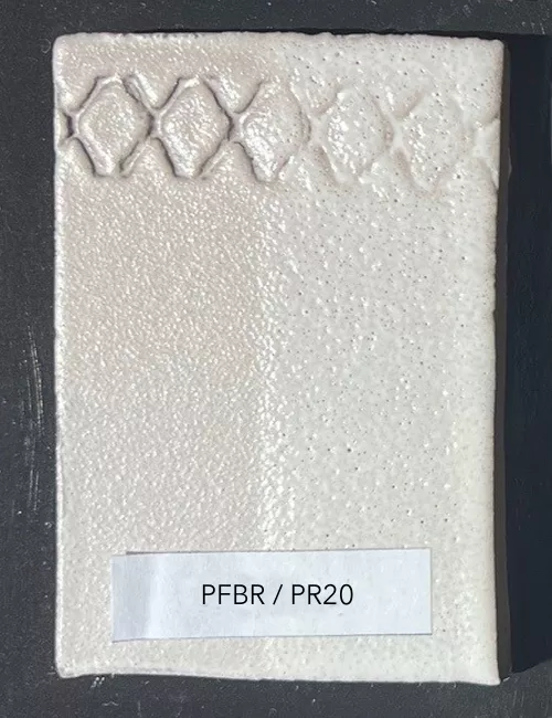 ÉMAIL FAÏENCE OPAQUE SANS PLOMB MAT BLANC PR20/N