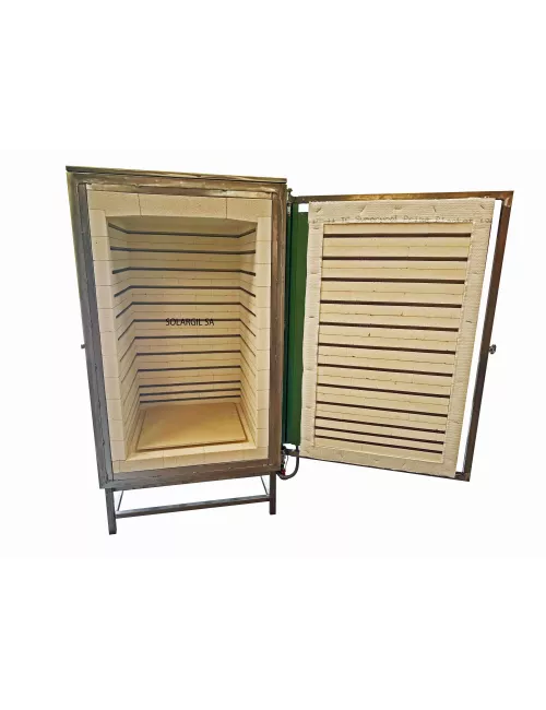 FOUR TR 620 LITRES INOX SCULPTEUR 4 FACES CHAUFFANTES 1300°C