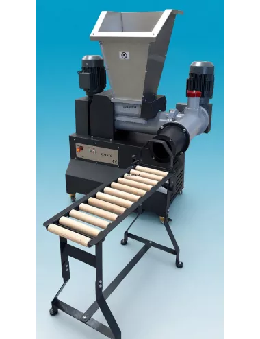 Boudineuse sous vide GMS56 en T – 1000 kg/h – Pompe à vide 20 m³/h
