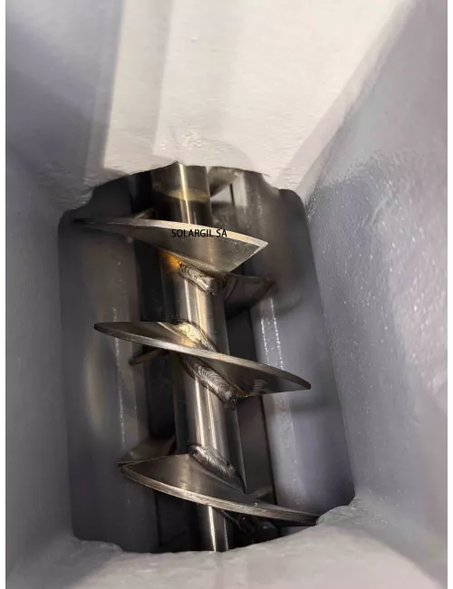 BOUDINEUSE T EN ACIER ET INOX AVEC VIDE 1000 KG/H INDUSTRIEL