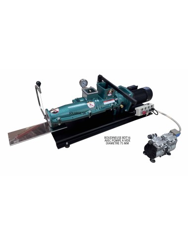 Boudineuse avec vide BDT16  Extrudeuse professionnelle pour argile – 400 kg/h