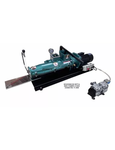 Boudineuse avec vide BDT16  Extrudeuse professionnelle pour argile – 400 kg/h