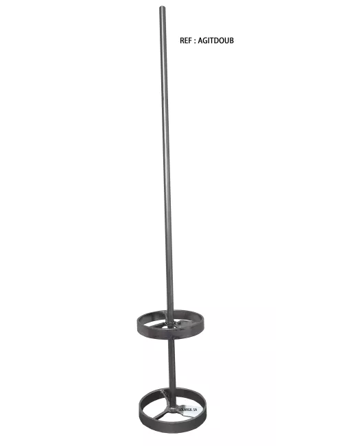 AGITATEUR DOUBLE DIAM 100 X 590 MM
