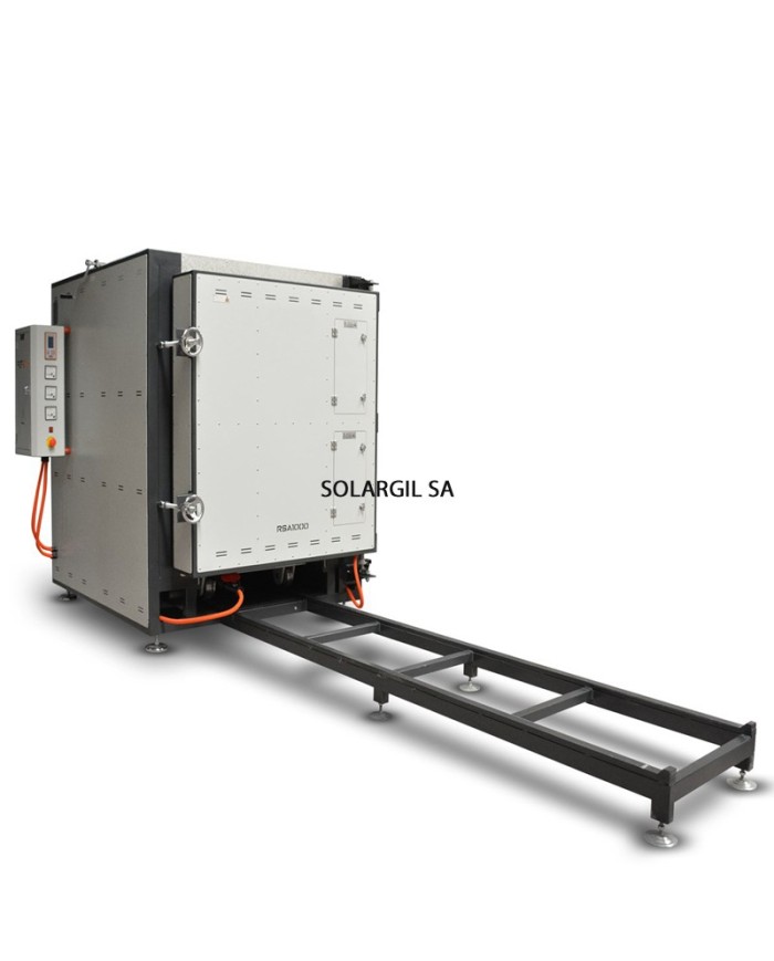 FOUR RSA ELECTRIQUE 1320°C SOLE MOBILE 1000L