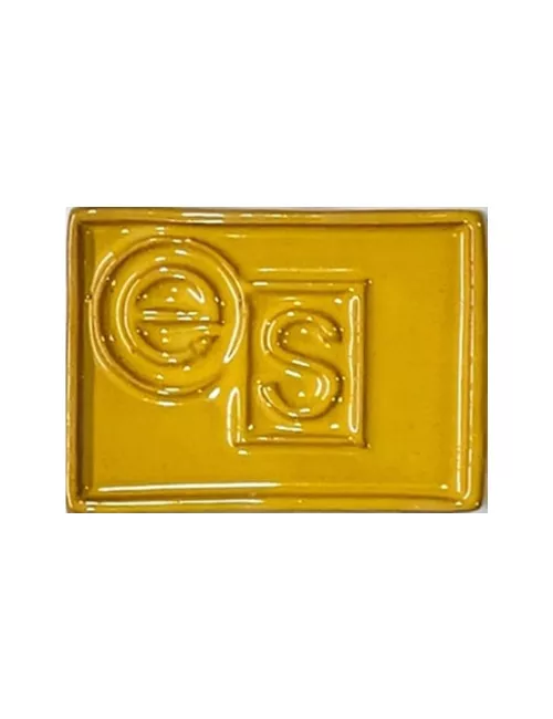 ÉMAIL FAÏENCE TRANSPARENT BRILLANT JAUNE FONCÉ ES875