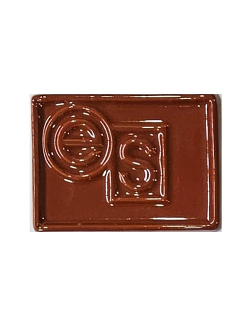 ÉMAIL FAÏENCE TRANSPARENT BRILLANT MARRON ES980