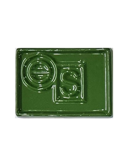 ÉMAIL FAÏENCE TRANSPARENT SANS PLOMB BRILLANT VERT FONCÉ ES7856