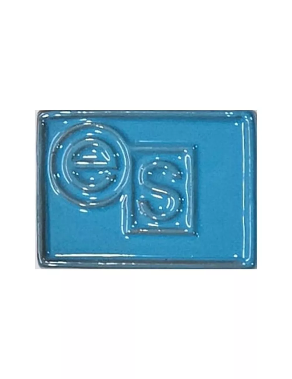 ÉMAIL FAÏENCE TRANSPARENT BLEU CIEL INTENSE BRILLANT SS PLOMB ES8057