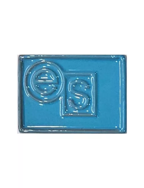 ÉMAIL FAÏENCE TRANSPARENT BLEU CIEL INTENSE BRILLANT SS PLOMB ES8057