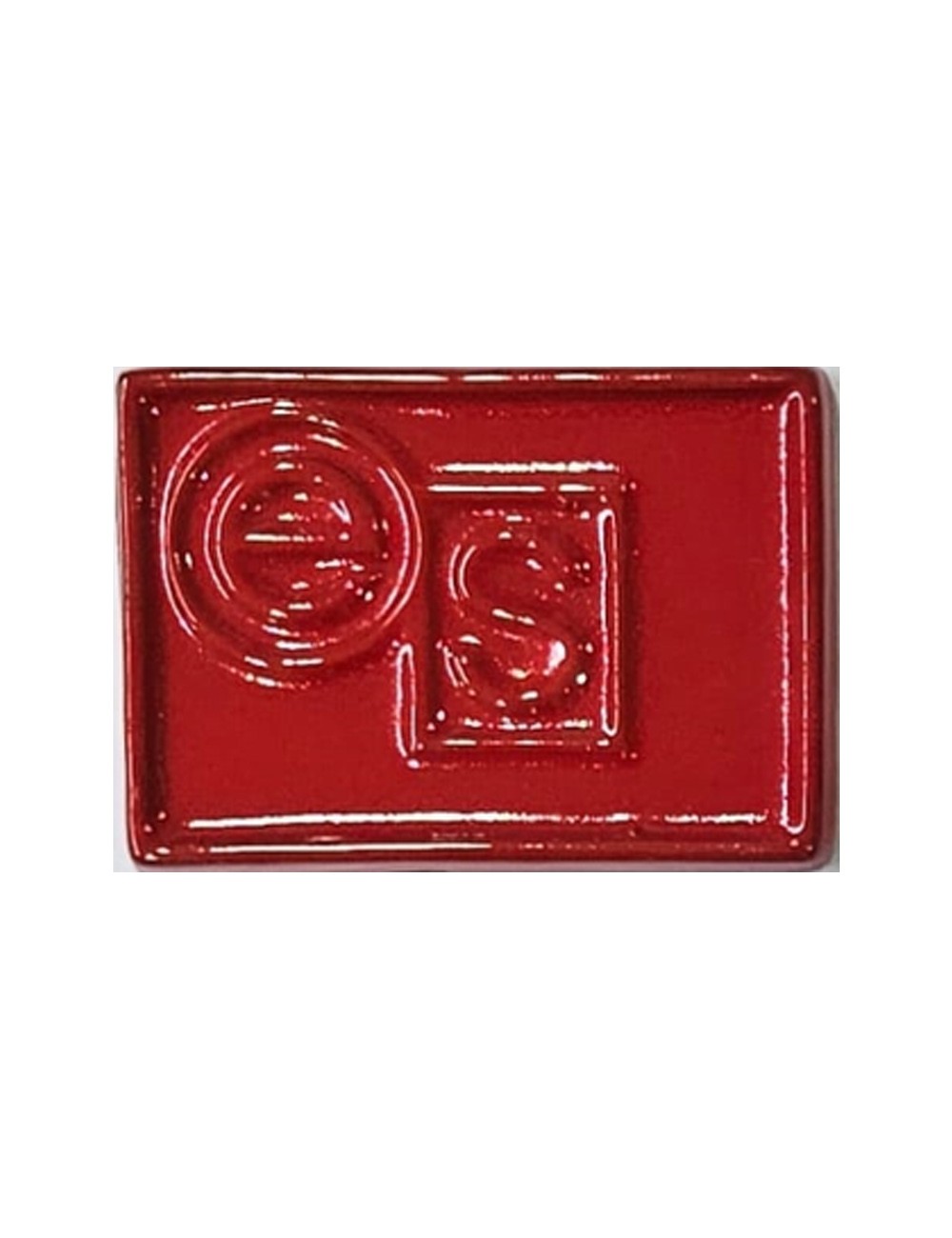 ÉMAIL FAÏENCE TRANSPARENT BRILLANT ROUGE TOMATE ES8647