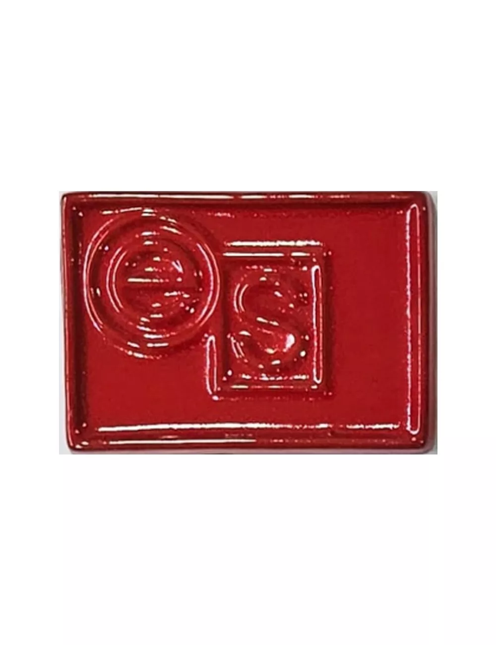ÉMAIL FAÏENCE TRANSPARENT BRILLANT ROUGE TOMATE ES8647