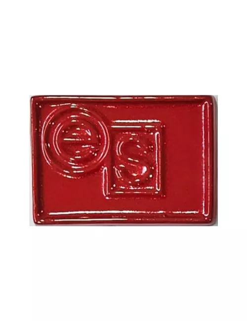 ÉMAIL FAÏENCE TRANSPARENT BRILLANT ROUGE TOMATE ES8647