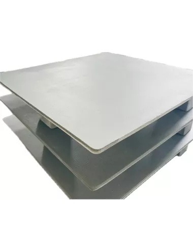 Plaque SiC recristallisé PLAQNSIC40 – 400 × 400 × 6 mm, 1500°C