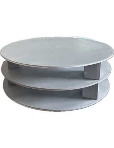 PLAQUE CARBURE DE SILICIUM RONDE EXTRA FINE 394X6MM