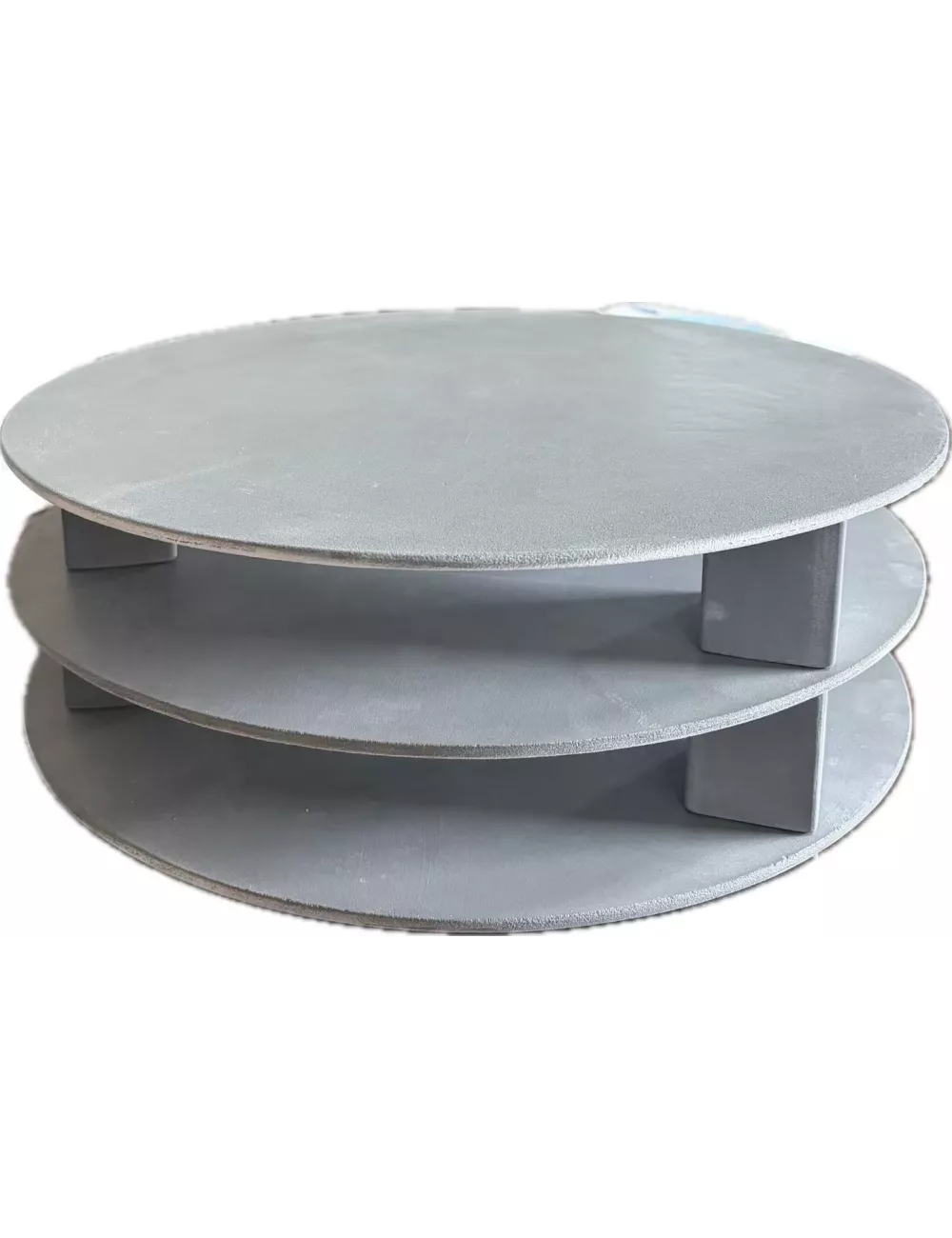 PLAQUE CARBURE DE SILICIUM RONDE EXTRA FINE 394X6MM