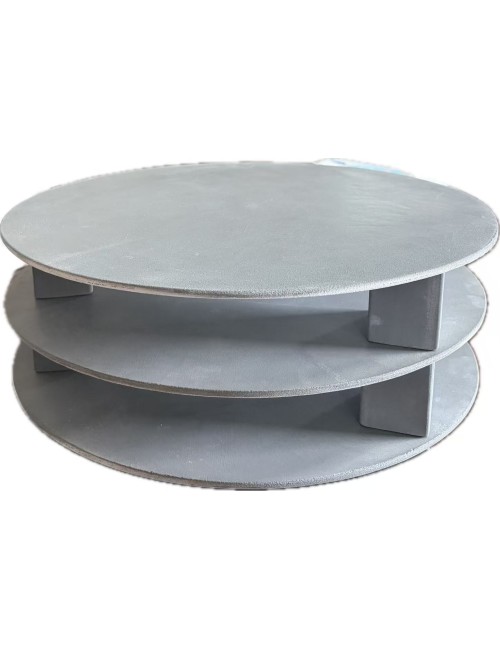 PLAQUE CARBURE DE SILICIUM RONDE EXTRA FINE 394X6MM