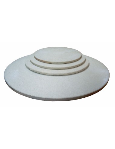 Plaque réfractaire ronde PLAREF470 – Ø 470 × 13 mm, 1340°C