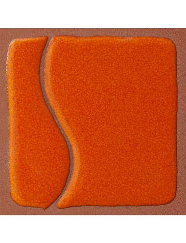 ÉMAIL FAÏENCE OPAQUE CLOISONNÉ BRILLANT ORANGE CS220