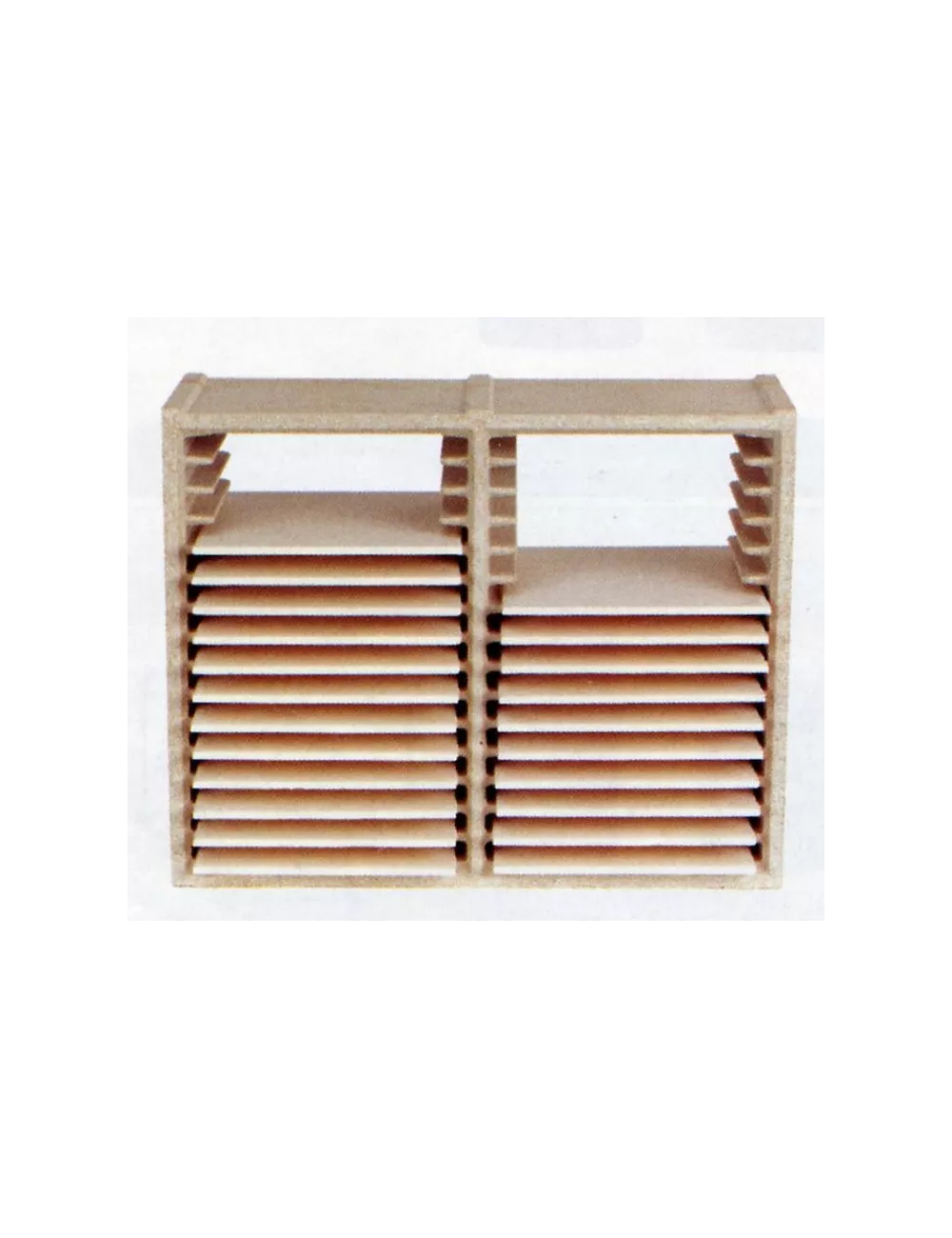 GAZETTE SIMPLE POUR CARREAUX 200*200*16.7 MM 1300°C