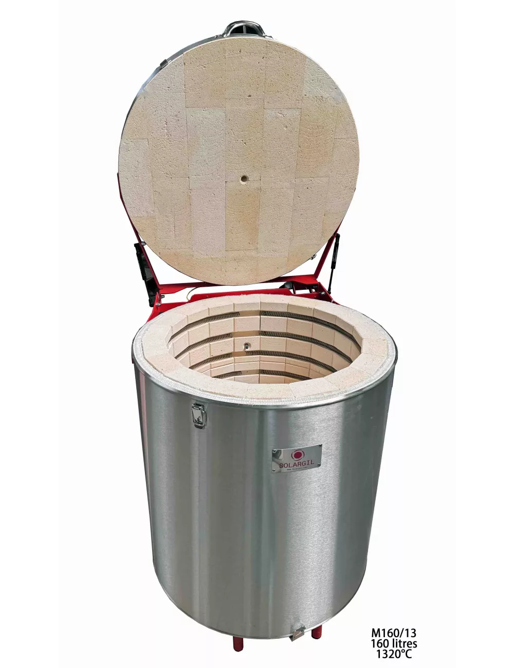 FOUR M60/13 TOUT BRIQUES 60 LITRES 1320°C 400V