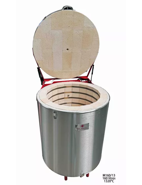 FOUR M60/13 TOUT BRIQUES 60 LITRES 1320°C 400V