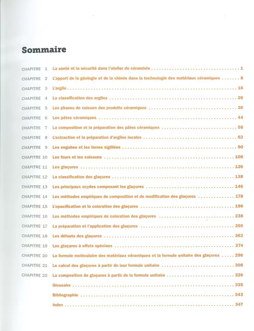 LIVRE TECHNOLOGIE DES MATÉRIAUX CÉRAMIQUES