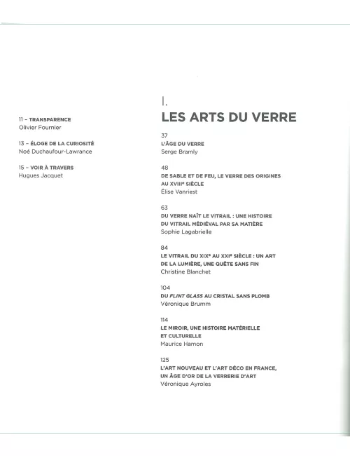 LIVRE SAVOIR & FAIRE : LE VERRE