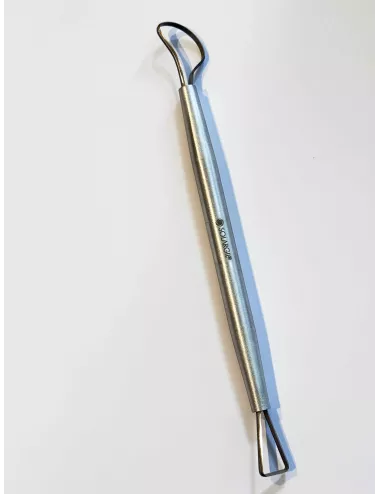 MIRETTE INOX DOUBLE À FIL COUPANT N°2